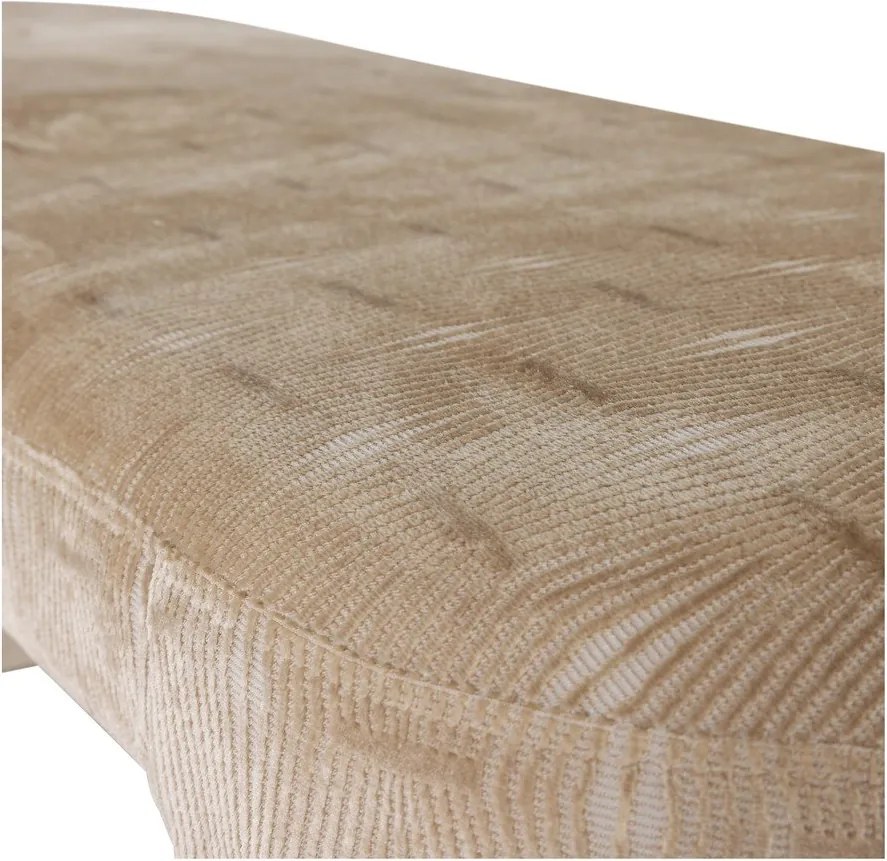 Бежова подплатена пейка Jacob – WOOOD