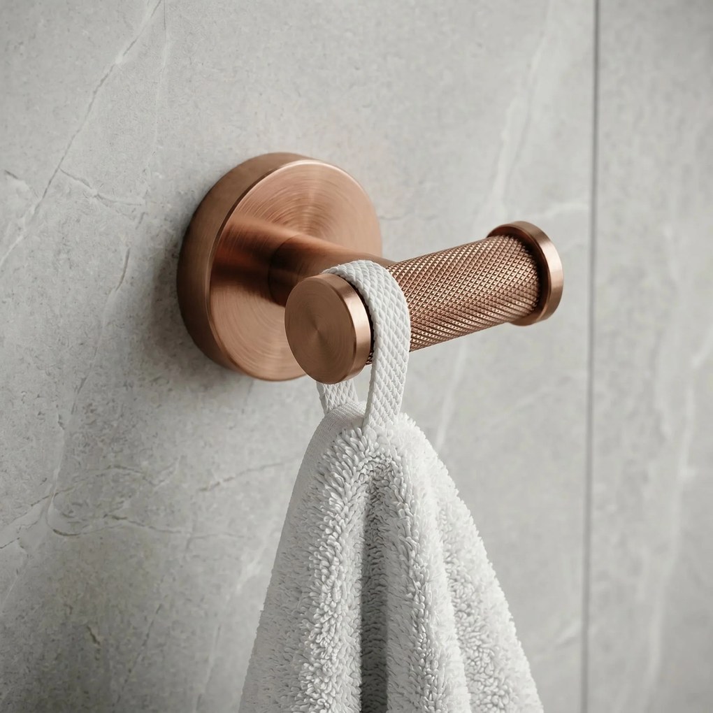 Двойна закачалка 6612 Modern Copper Brush