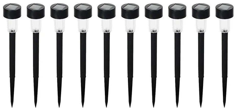 КОМПЛЕКТ 10x LED соларна лампа LED/0,06W/1,2V 6000K IP44 40 mAh