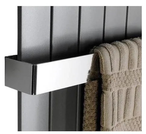 Sapho - Стенна закачалка за кърпи COLONNA 8x65 cm лъскав хром