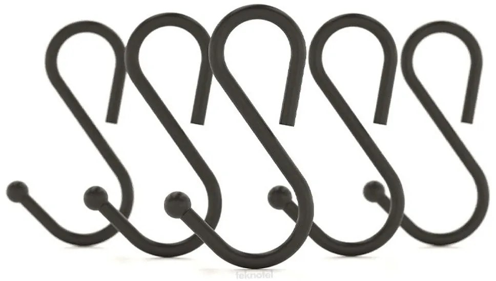 КУКИ TEKNO TEL MG-074B , 5бр , черен мат