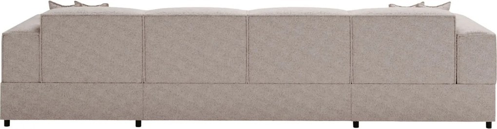 Ъглов диван Santos U-Сребристо сив