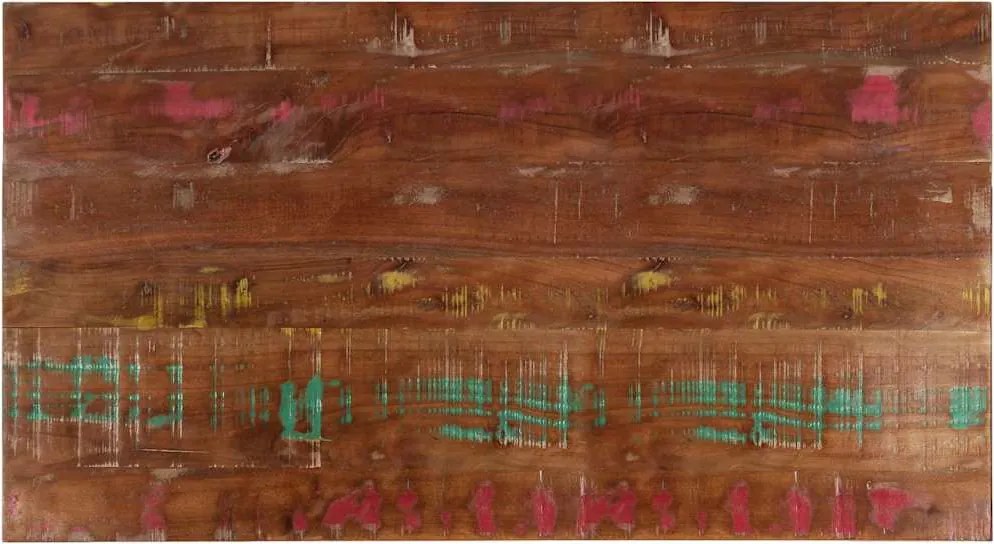 371134 vidaXL Плот за маса 100x60x3,8 см правоъгълен регенерирано дърво масив