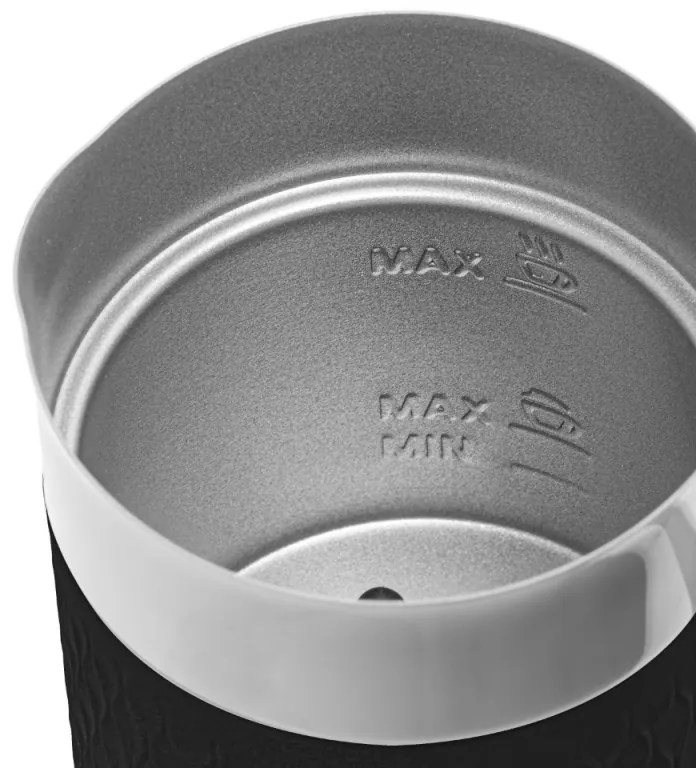 Уред за разпенване на мляко Adler AD 4494B, 500W, 300 мл, Незалепващо покритие, Черен
