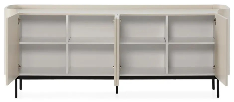 Кремав скрин 200x80x40 cm Willa – MOME