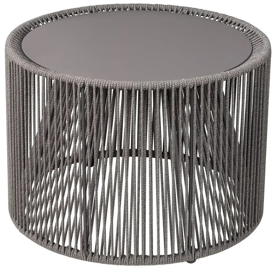 Метална кръгла градинска маса за съхранение ø 49 cm Rope – Blomus