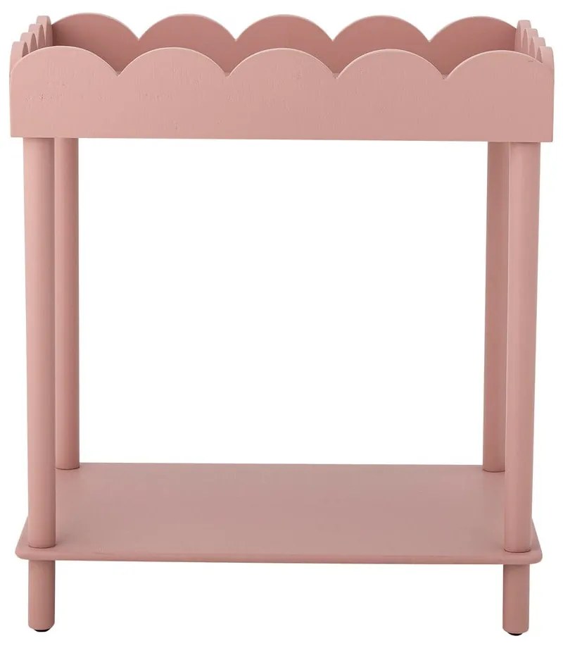 Розова конзолна маса от масивен бор 40x60 cm Isola – Bloomingville