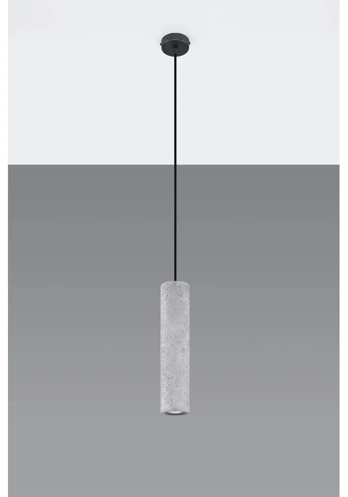 Бетонно висящо осветително тяло Fadre - Sollux