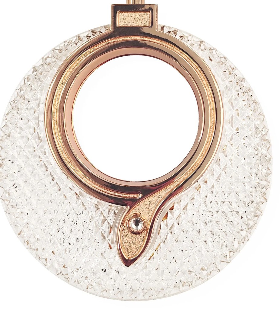 Висяща Кристална Лампа LHJ110-1CP LIGHT ROSE GOLD