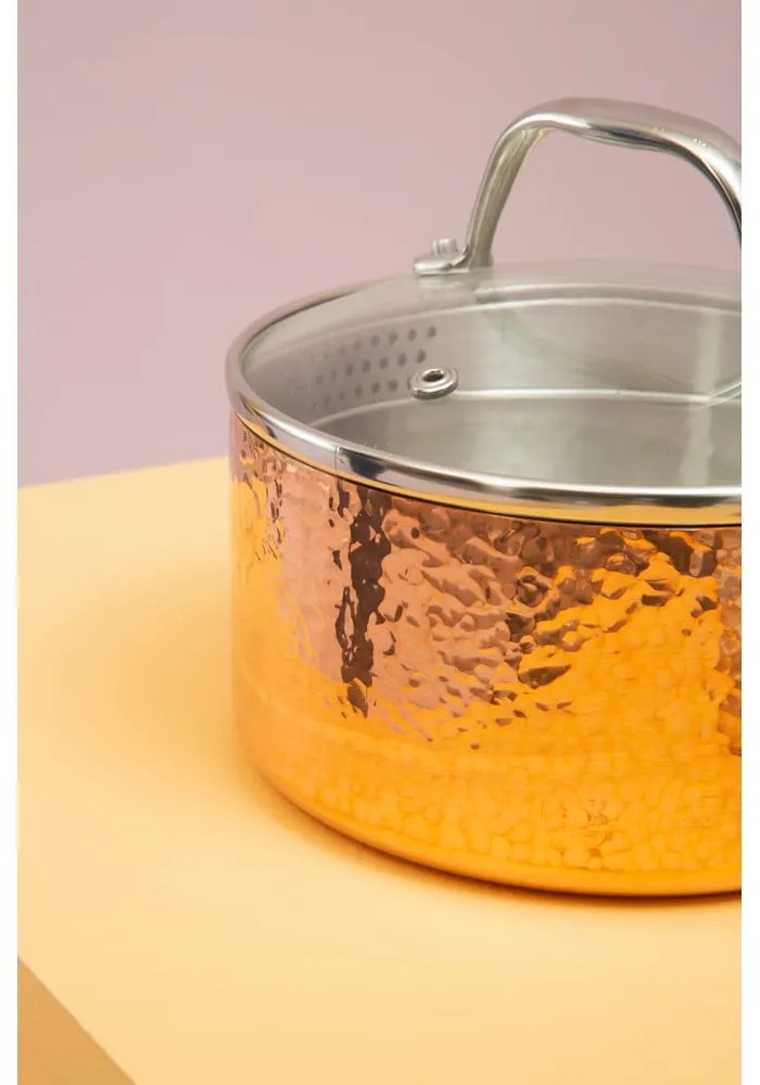 Тенджера от неръждаема стомана с капак 1,55 l Minerva – Premier Housewares