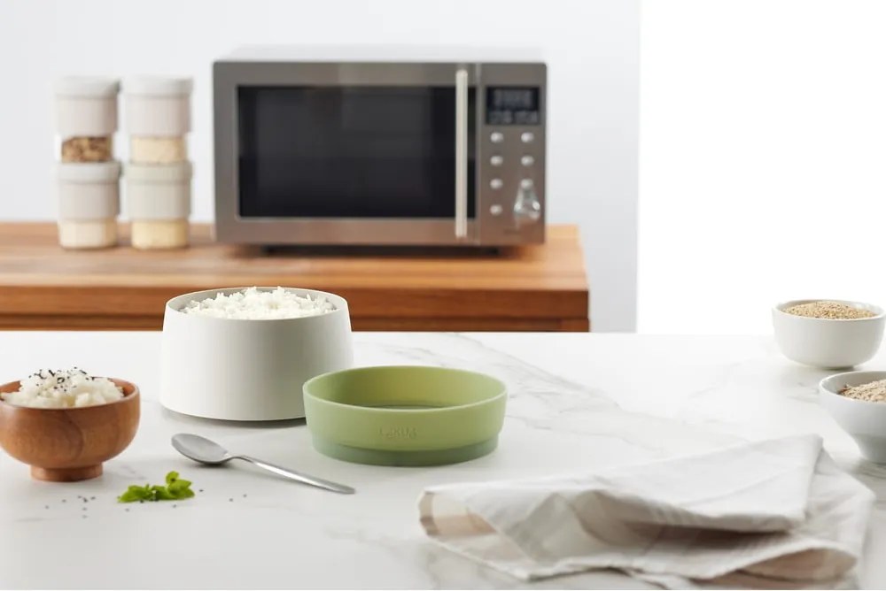 Пластмасов съд за готвене на ориз – Lékué