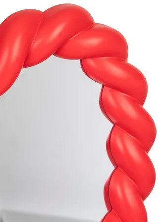 Декорация огледало за стена Сърце Twist, 33см