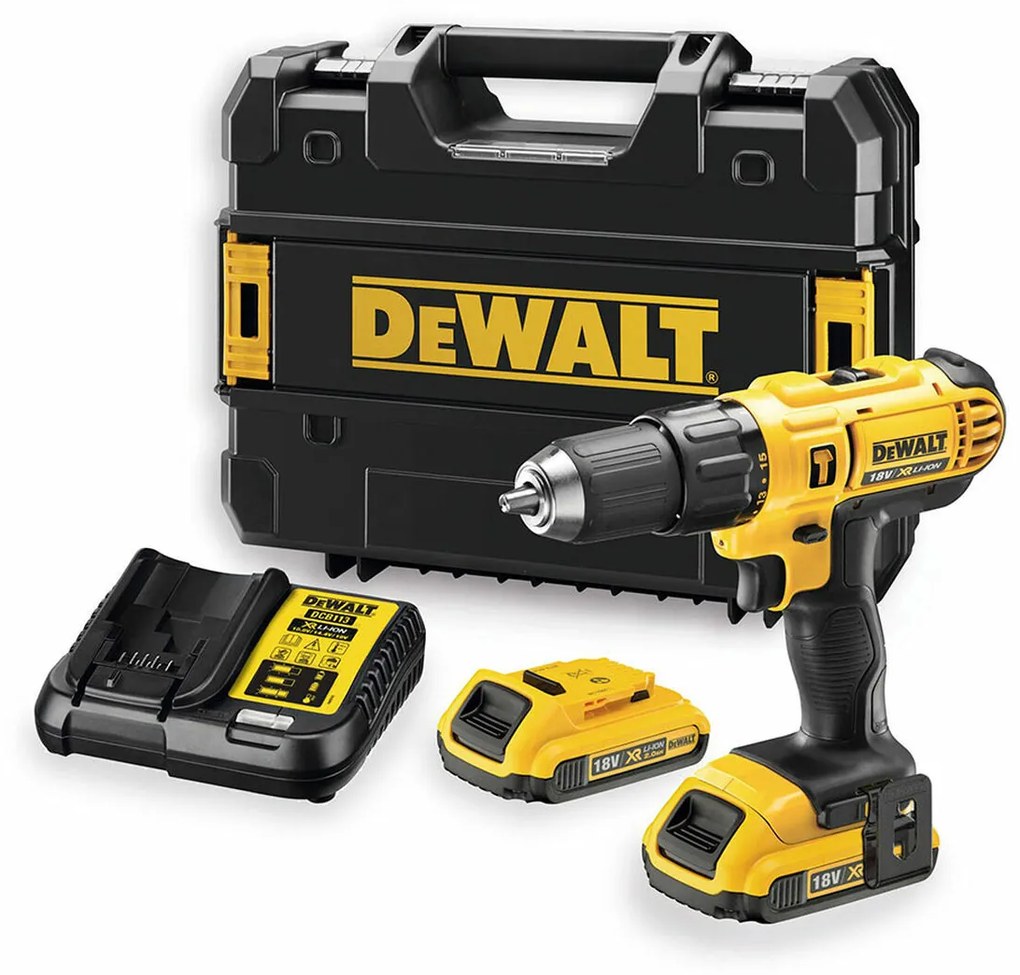 Инструмент за завинтване Dewalt dcd776d2t-qw 18 V