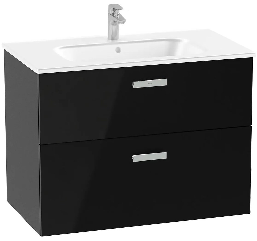 Конзолен шкаф за баня A851880351 с умивалник, 80.6х46х60.5см