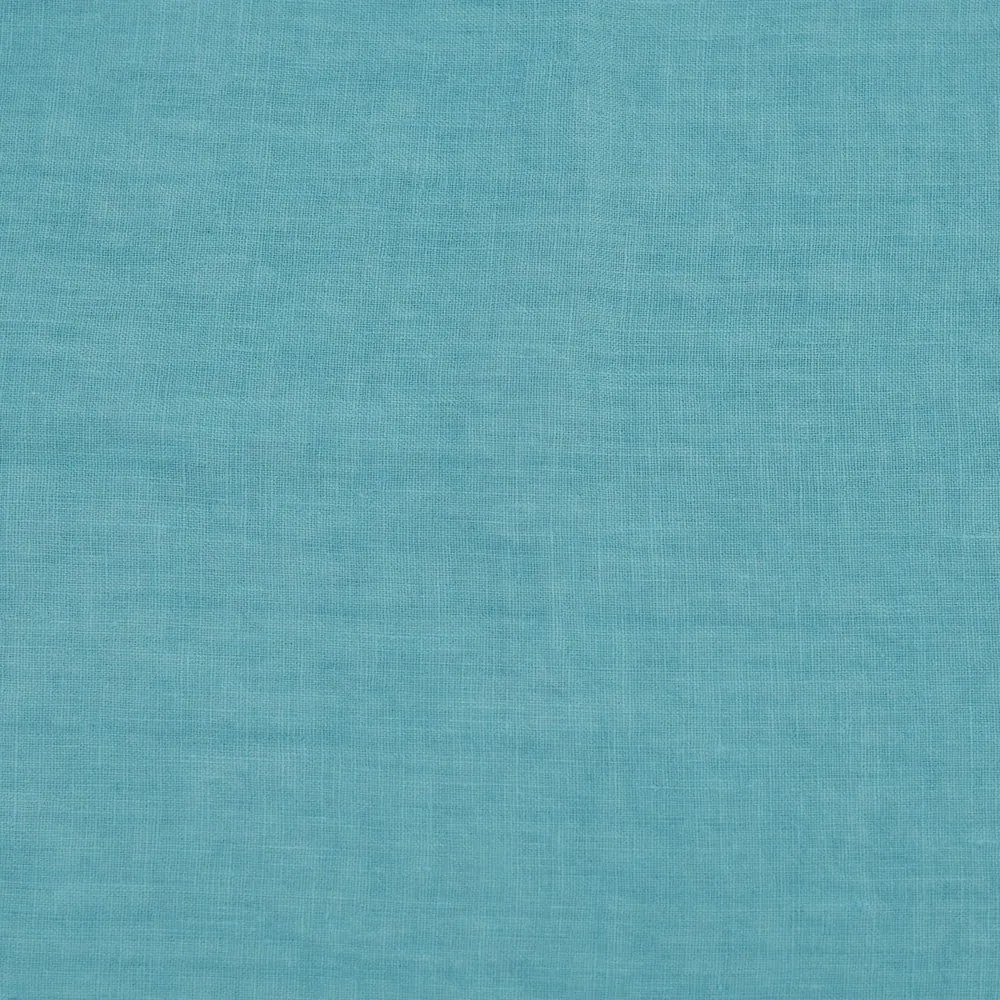 Тюркоазено ленено перде 140x250 cm Coastal Blue – Linen Tales