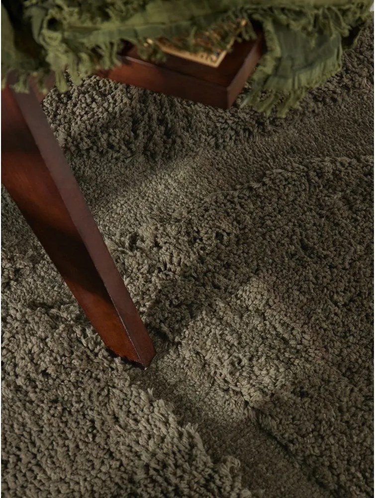 Ръчно изработен килим в цвят каки 80x150 cm Lambeth Jasper – Ted Baker