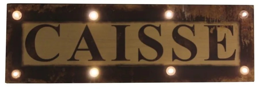 Осветен знак Caisse - Antic Line