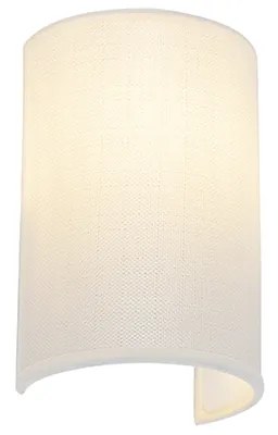 Интелигентен стенен аплик бял с Wi-Fi A60 - Simple Drum Jute