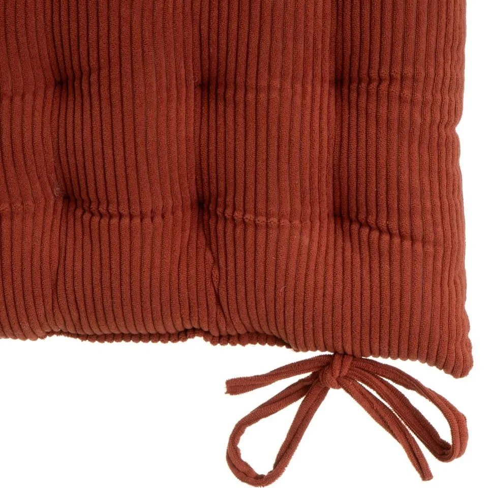 Възглавница за стол от рипсено кадифе 40x40 cm Merely – Casa Selección