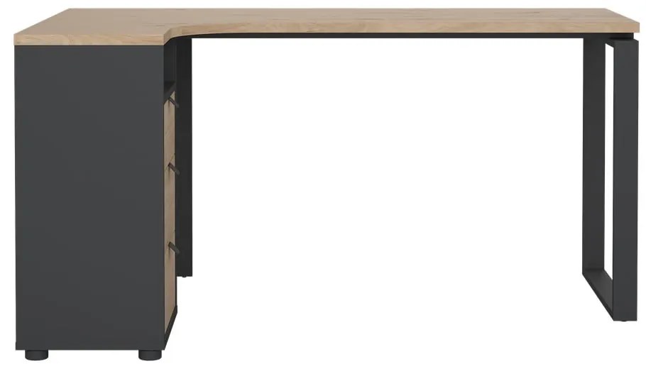 Работна маса с дъбов плот 100x150 cm Sign - Tvilum