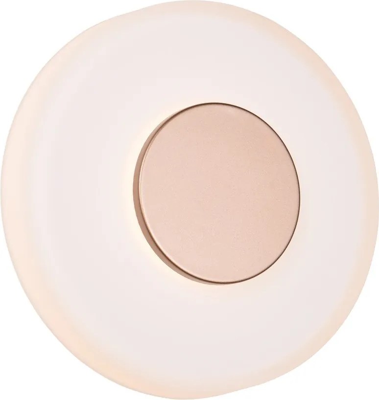 Бежова LED затъмняваща се стенна лампа ø 22 cm Celeste – Trio