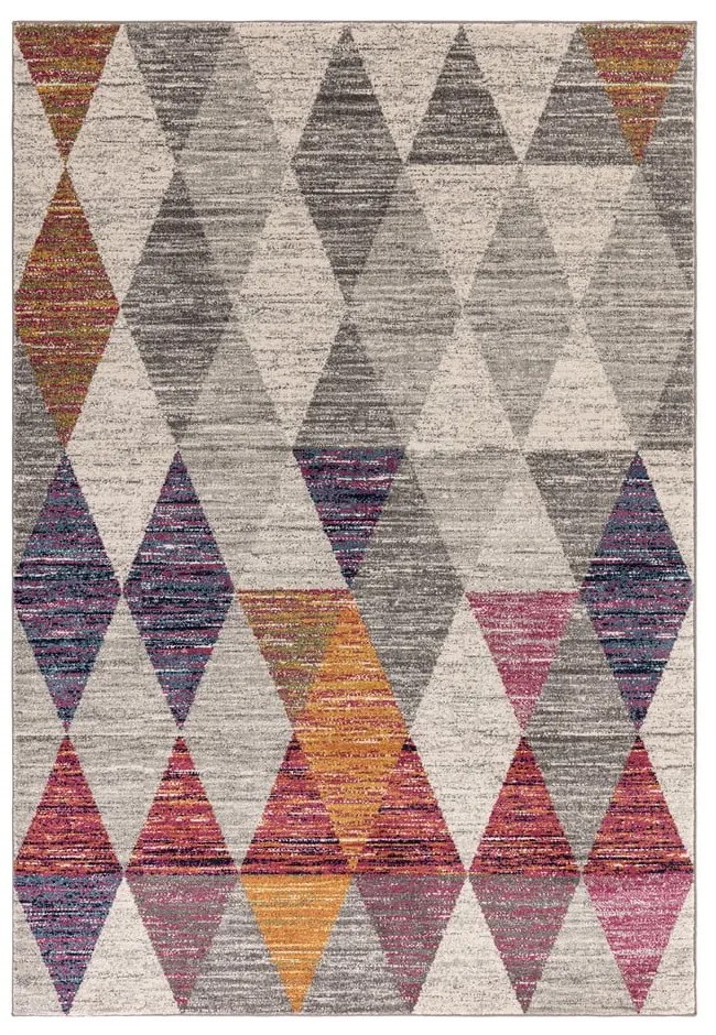 Червен килим 160x230 cm Muse Harlequin Pink – Asiatic Carpets
