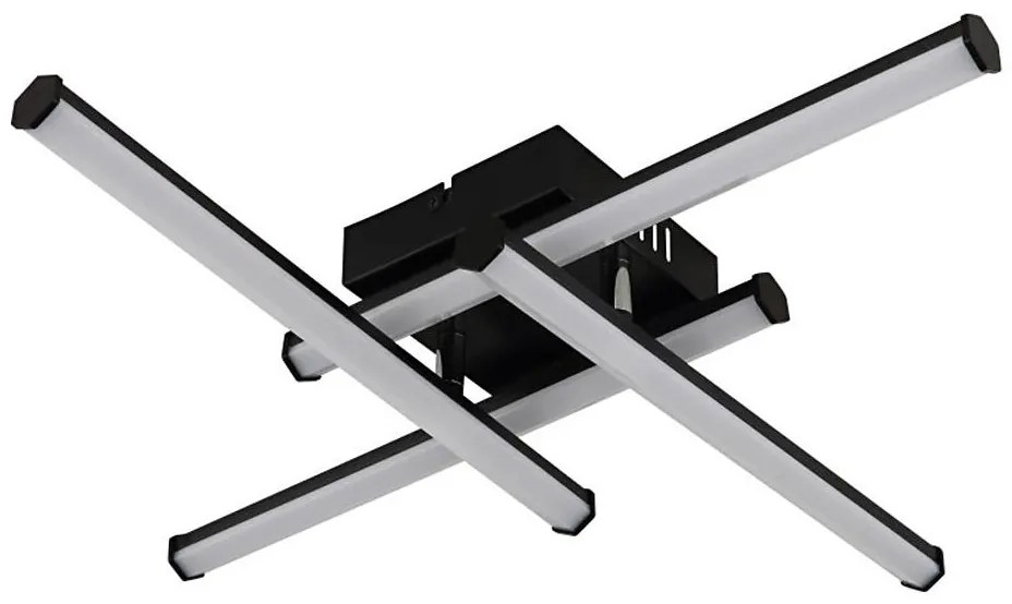 Globo 67342-24 - LED Плафониера KIRINA LED/24W/230V 3000K черен