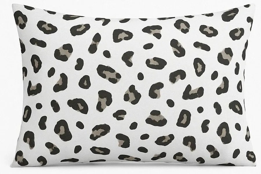 Бяло-сиво двойно удължено спално бельо с включен долен чаршаф 4 части 200x220 cm Modern – Mila Home