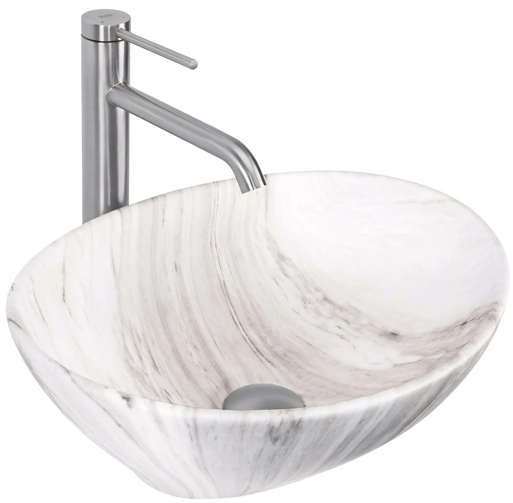 Умивалник за плот Rea Sofia Ash Matt