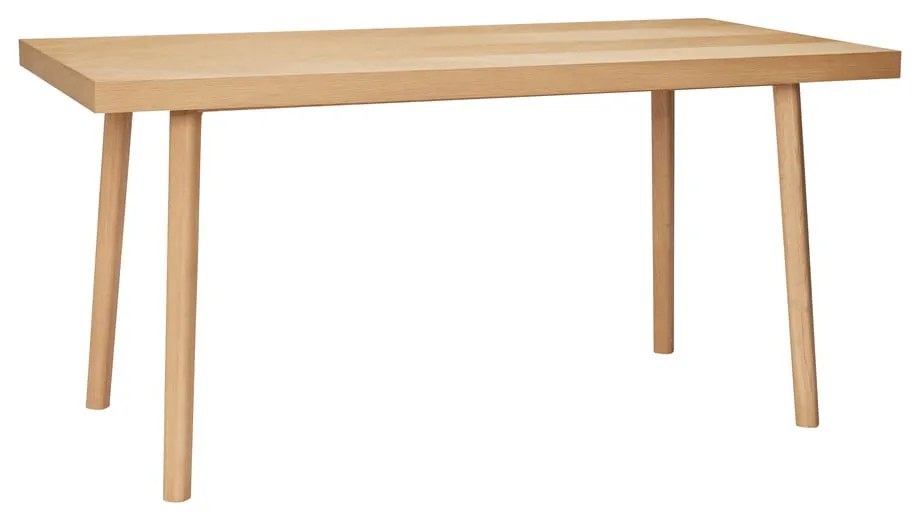 Трапезна маса от декор от дъб 80x160 cm Herringbone – Hübsch