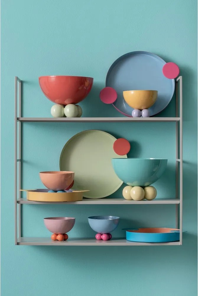 Светлосиня желязна купичка Double Funky – PT LIVING