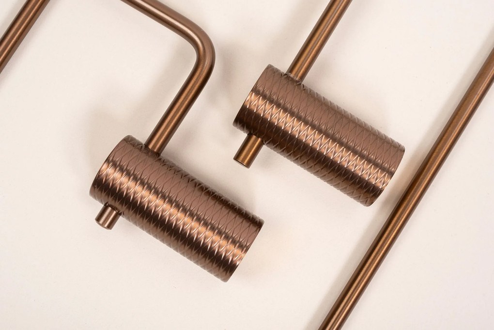 Закачалка за баня 9710 Prism Brush Copper