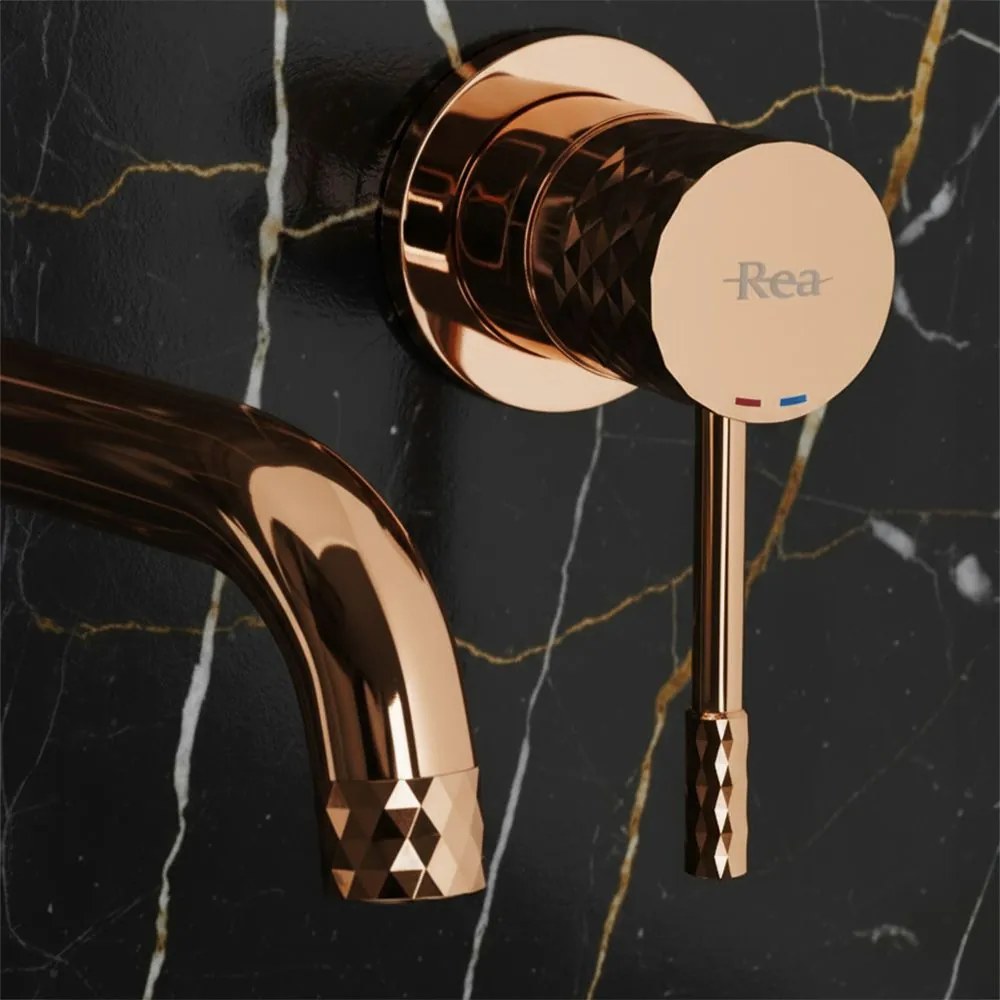 СМЕСИТЕЛ за вграждане Rea Lungo Diamond Copper + BOX