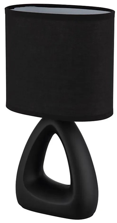 Globo 21731S - Настолна лампа  TRIANGLE 1xE14/40W/230V черен