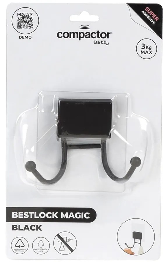 Magic Bath Двойна самозадържаща се кука Bestlock Magic Bath - Compactor