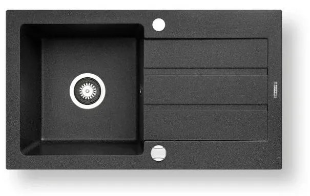 Pyramis 70006801 - Кухненска мивка NEXT 76x44 см гранит/черна