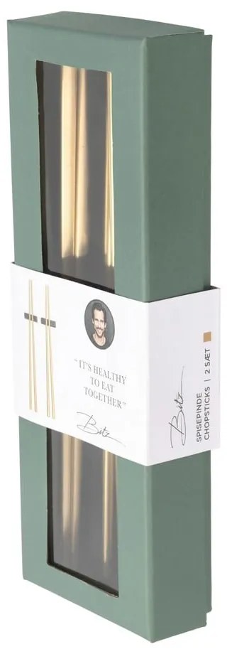 Пръчици за хранене в златно Brass - Bitz