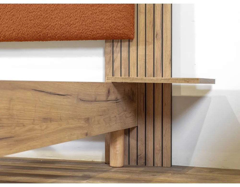 Оранжево двойно легло с включена подматрачна рамка 160x200 cm Lior – Bobochic Paris