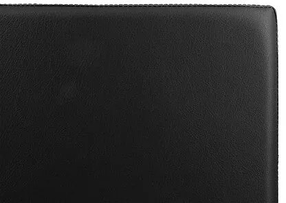 Пейка със съхранение atmosphera Pouffe , MDF, Сгъваем - Черен