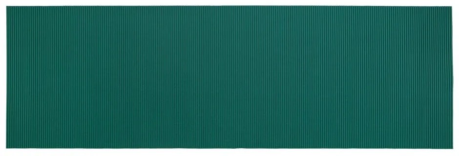 Тъмнозелена пластмасова постелка за баня 65x200 cm Petrol - Wenko