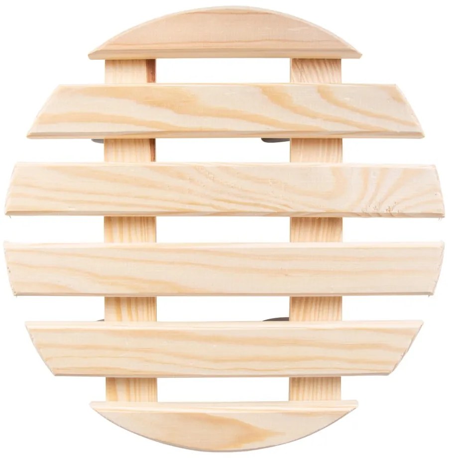 Дървена подвижна стойка за саксии ø 29 cm (височина 8 cm) Indoor &amp; Outdoor – Esschert Design