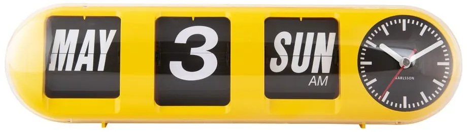 Стенен часовник Tube Flip – Karlsson