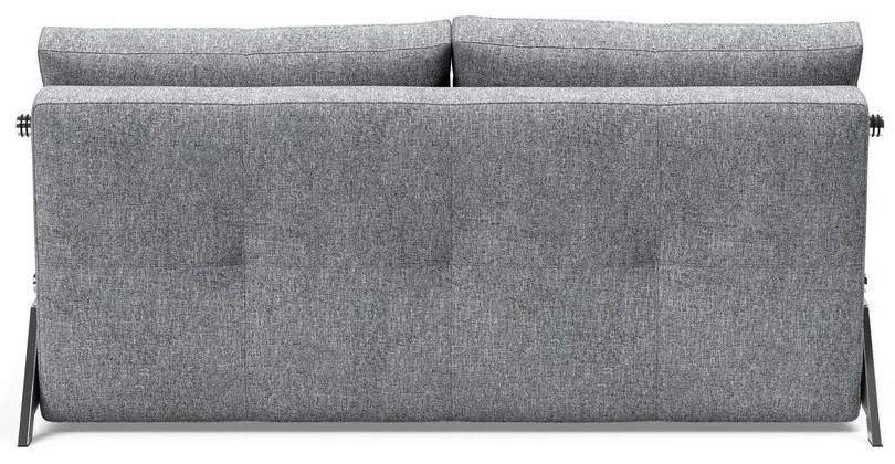 Сив разтегателен диван Chrome Twist Granite, 100 x 167 cm Cubed - Innovation