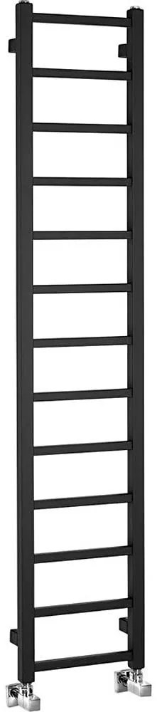 Sapho - Банен радиатор METRO LIGHT 276W 30x150 cm матово черен