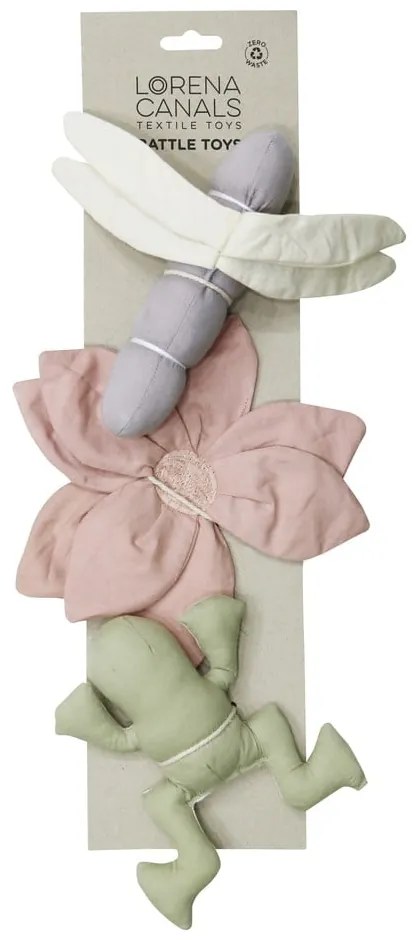 Дрънкалки в комплект от 3 бр. Lily Pond – Lorena Canals