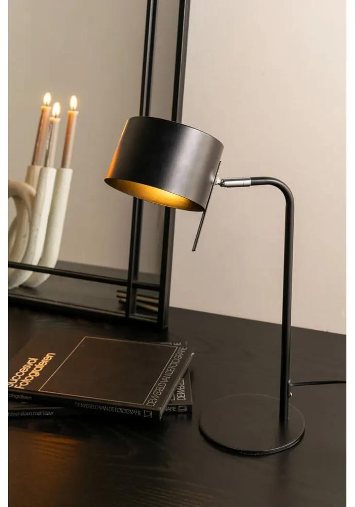 Черна настолна лампа , височина 45 cm Shell - Leitmotiv