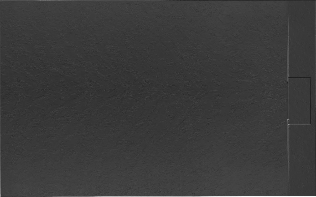 Корито за душ кабина Rea Bazalt Black 80x100