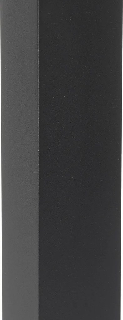 Интелигентна подова лампа за външен монтаж черна 65 см IP44 с WiFi GU10 - Baleno