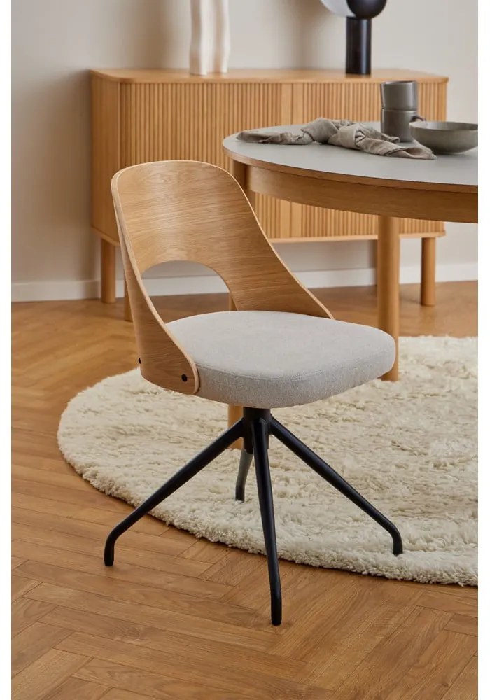 Бежов/естествен трапезен стол Lucy – Actona