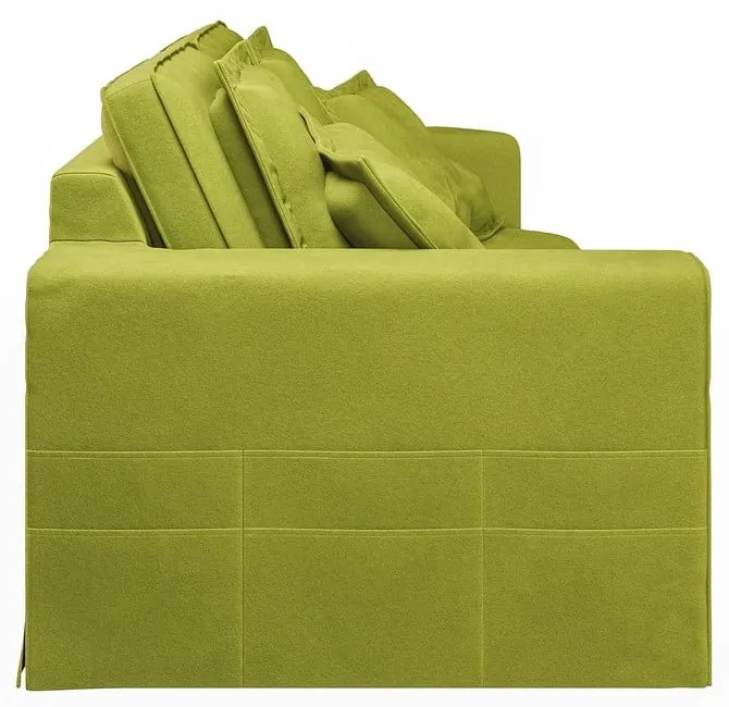 Светлозелен диван 196 cm Nora – Ropez